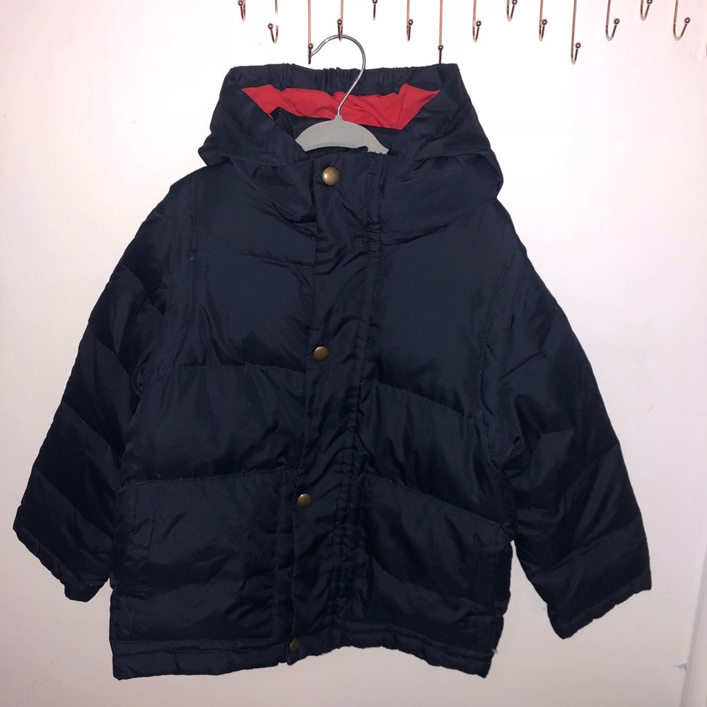 Boys CrewCuts Puffer Coat/Vest Size 4/5